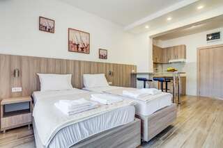 Апарт-отели Adriatik Lux Apartments Будва Апартаменты люкс с видом на море-5
